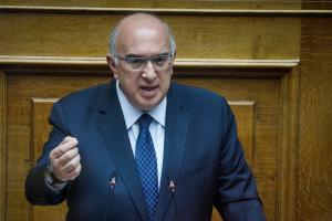 Ο Μιχαήλ Παπαδόπουλος στην Βουλή