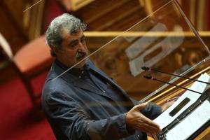 Ο Παύλος Πολάκης στη Βουλή