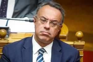Ο Χρήστος Σταϊκούρας στη Βουλή