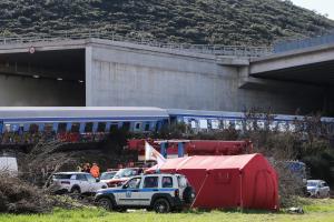 Σύγκρουση τρένων στα Τέμπη