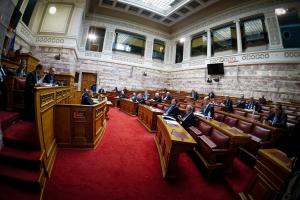 Αίθουσα της Βουλής όπου συνεδριάζει η επιτροπή Θεσμών και Διαφάνειας