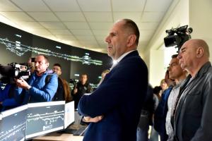 Ο Γιώργος Γεραπετρίτης στη Λάρισα