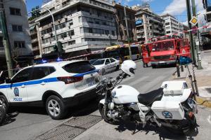 Περιπολικό στην Πατησίων