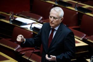 Ο Γιάννης Ραγκούσης στη Βουλή