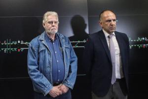 Ο Παναγιώτης Τερεζάκης και ο Γιώργος Γεραπετρίτης