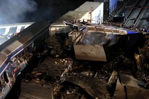 Σύγκρουση τρένων στα Τέμπη