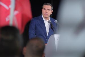 Ο Αλέξης Τσίπρας σε ομιλία του