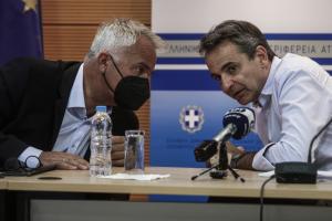 Μάκης Βορίδης και Κυριάκος Μητσοτάκης