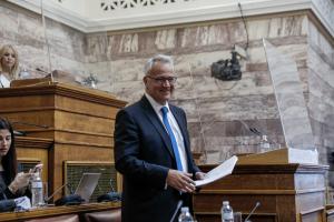 Ο Μάκης Βορίδης στη Βουλή