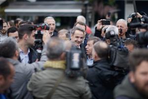 Κυριάκος Μητσοτάκης κάμερες κάμερα