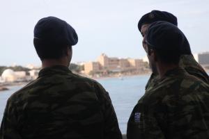 Στρατός στρατιώτης φαντάρος