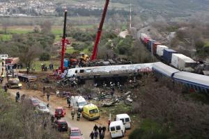 Σύγκρουση τρένων στα Τέμπη