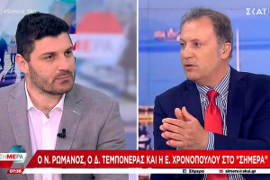 Διονύσης Τεμπονέρας Δημήτρης Οικονόμου ΣΚΑΪ