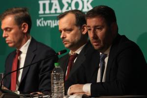 Νίκος Ανδρουλάκης και Δημήτρης Μάντζος