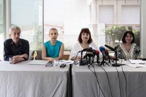 Συνέντευξη τύπου υποψηφίων της Πλεύρης Ελευθερίας