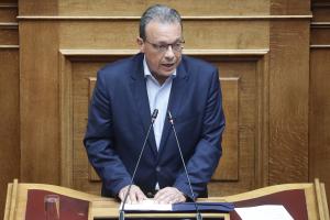 Ο Σωκράτης Φάμελλος στη Βουλή