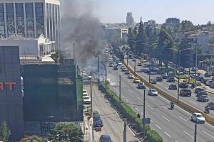 φωτιά σε αυτοκίνητο στην Κηφισιάς