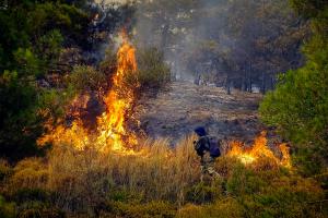 Φωτιά στη Ρόδο