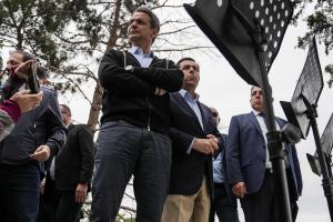 Νότης Μηταράκης και Κυριάκος Μητσοτάκης
