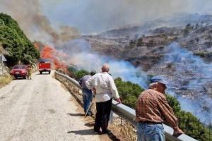 Φωτιά στη Νάξο