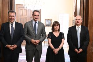 ορκωμοσία Οικονόμου και Βρούτση