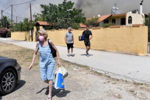 Πυρκαγιά φωτιά Λουτράκι