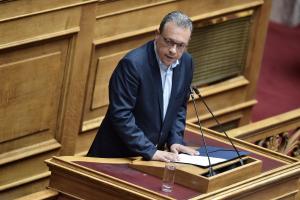 Ο Σωκράτης Φάμελλος στη Βουλή