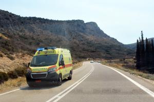 Ασθενοφόρο ΕΚΑΒ ατύχημα