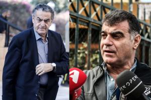 Ο Χαράλαμπος Αθανασίου και ο Κώστας Βαξεβάνης