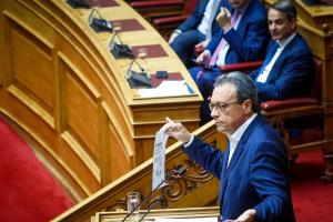 Π Σωκράτης Φάμελλος στη Βουλή