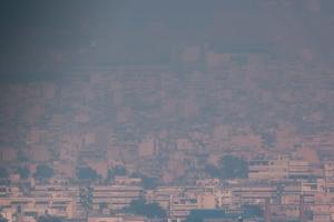 καπνός καπνοί φωτιά Αττική