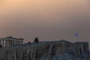 Καπνοί φωτιά Ακρόπολη