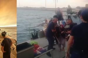 Εκκένωση λιμενικό φωτιές Αλεξανδρούπολη