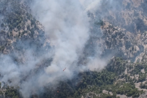 Βίντεο πυροσβεστικό ελικόπτερο Πάρνηθα