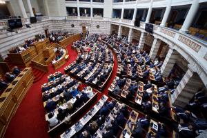 Τα έδρανα της Βουλή