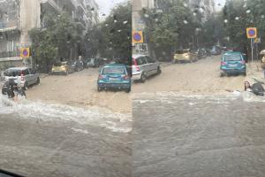 Λεωφ. Αλεξάνδρας κακοκαιρία