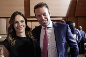 Έφη Αχτσιόγλου και Στέφανος Κασσελάκης