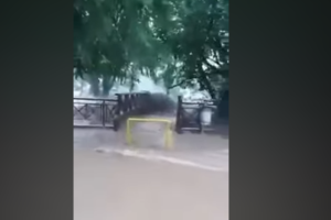 Κακοκαιρία Βόλος γέφυρα