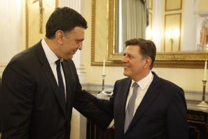 Βασίλης Κικίλιας και Μιλτιάδης Βαρβιτσιώτης