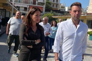Δόμνα Μιχαηλίδου και Στέφανος Κασσελάκης