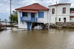 κακοκαιρία Daniel πλημμύρα πλημμύρες Πήλιο Μαγνησία