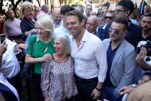Ο Στέφανος Κασσελάκης στην Ημαθία
