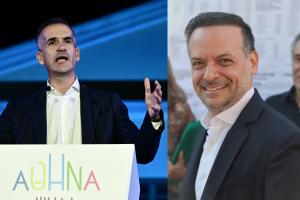 Ο Κώστας Μπακογιάννης και ο Χάρης Δούκας