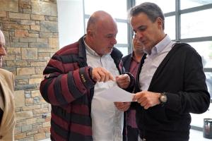 Αχιλλέας Μπέος και Κυριάκος Μητσοτάκης