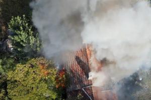 φωτιά στο Γαλλικό Σιδηροδρομικό Σταθμό Αλεξανδρούπολης