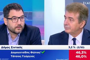 Νάσος Ηλιόπουλος και Μιχάλης Χρυσοχοΐδης