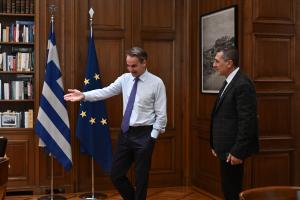 Δημήτρης Κουρέτας και Κυριάκος Μητσοτάκης