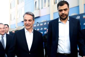 Κυριάκος Μητσοτάκης και Παύλος Μαρινάκης