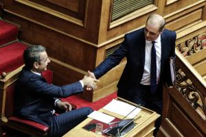 Κυριάκος Μητσοτάκης και Κυριάκος Βελόπουλος