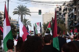 Συλλαλητήριο αλληλεγγύης στην Παλαιστίνη